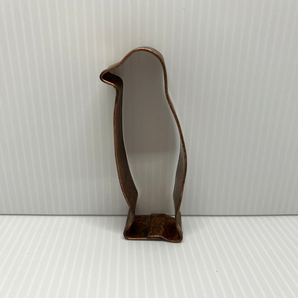 Vintage Martha Stewart Copper Penguin Cookie - MBM Martha by Mail